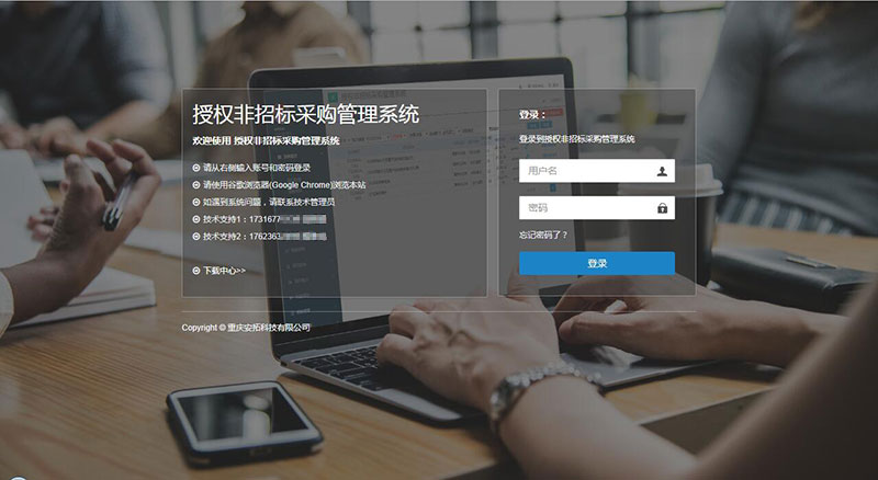 授权非招标采购管理系统